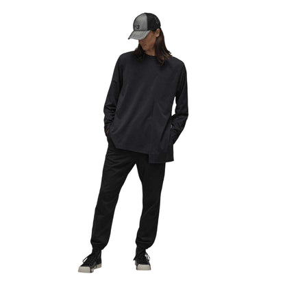 Black - Lifestyle - Y-3 Mens French Terry Tracksuit Bottoms