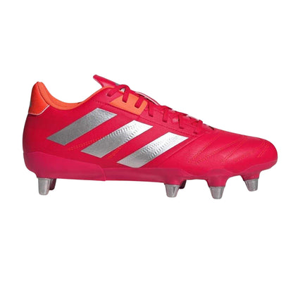 Lucid Red - Front - Adidas Mens Kakari Elite Soft Ground Rugby Boots