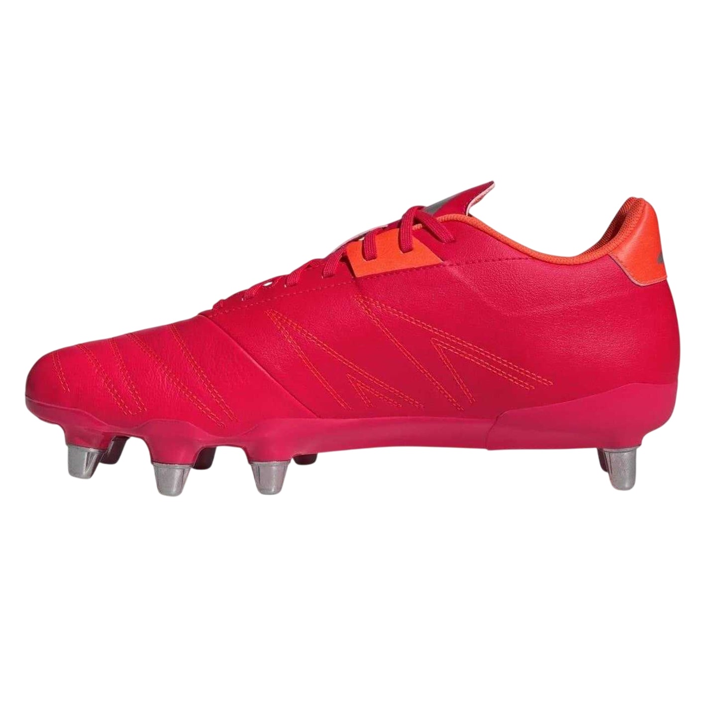 Lucid Red - Side - Adidas Mens Kakari Elite Soft Ground Rugby Boots