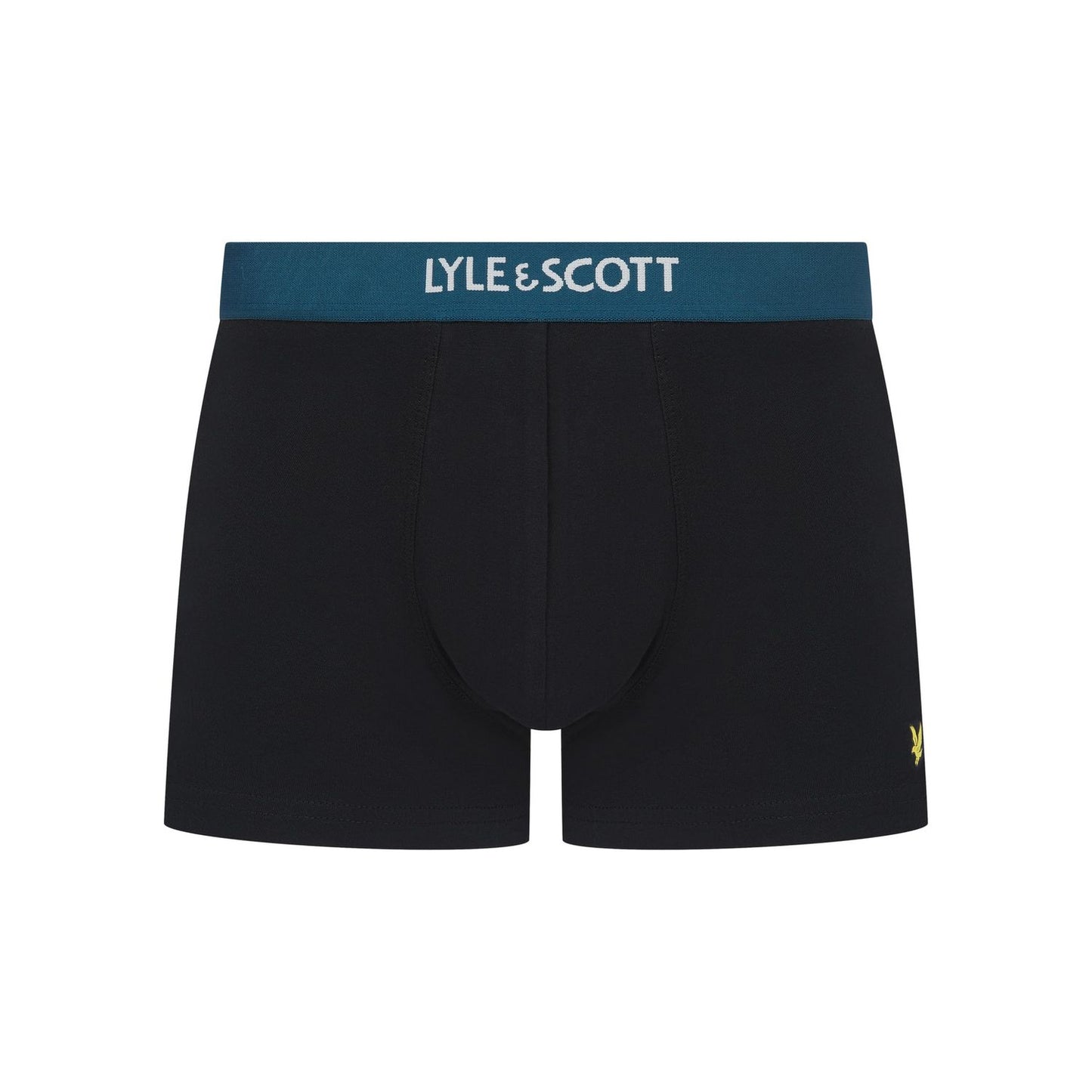 Black - Back - Lyle & Scott Mens Devon Boxer Shorts (Pack of 3)