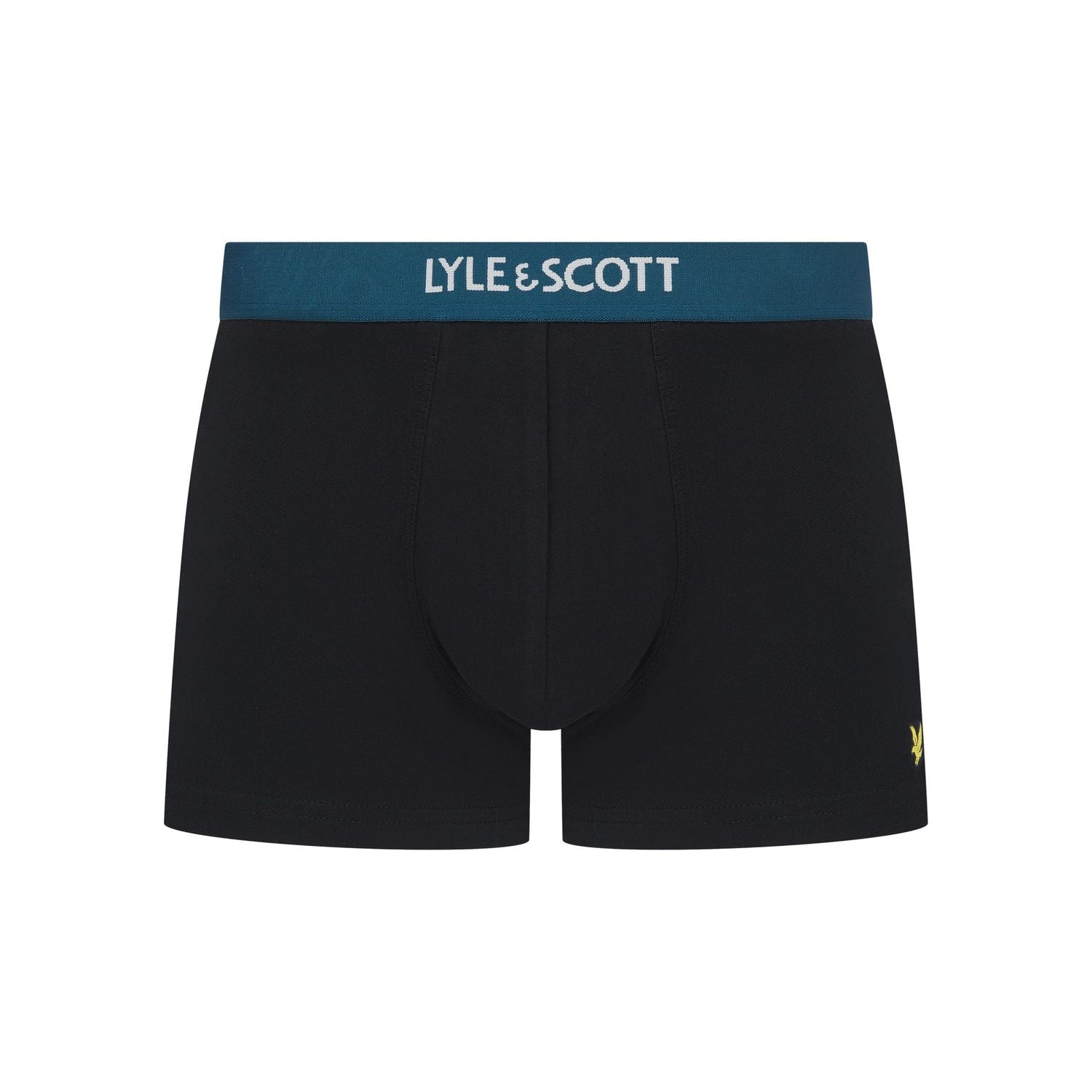 Black - Back - Lyle & Scott Mens Devon Boxer Shorts (Pack of 3)