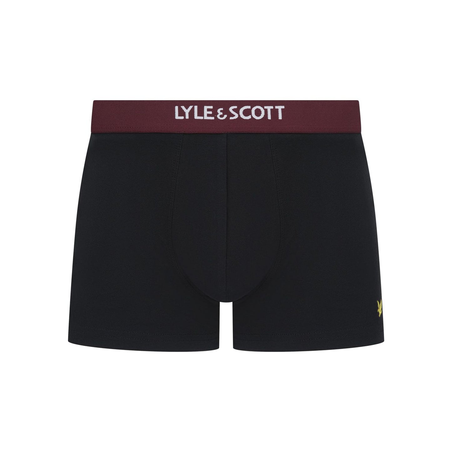 Black - Lifestyle - Lyle & Scott Mens Devon Boxer Shorts (Pack of 3)