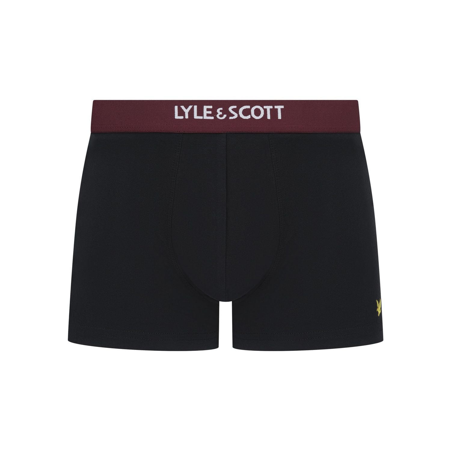 Black - Lifestyle - Lyle & Scott Mens Devon Boxer Shorts (Pack of 3)