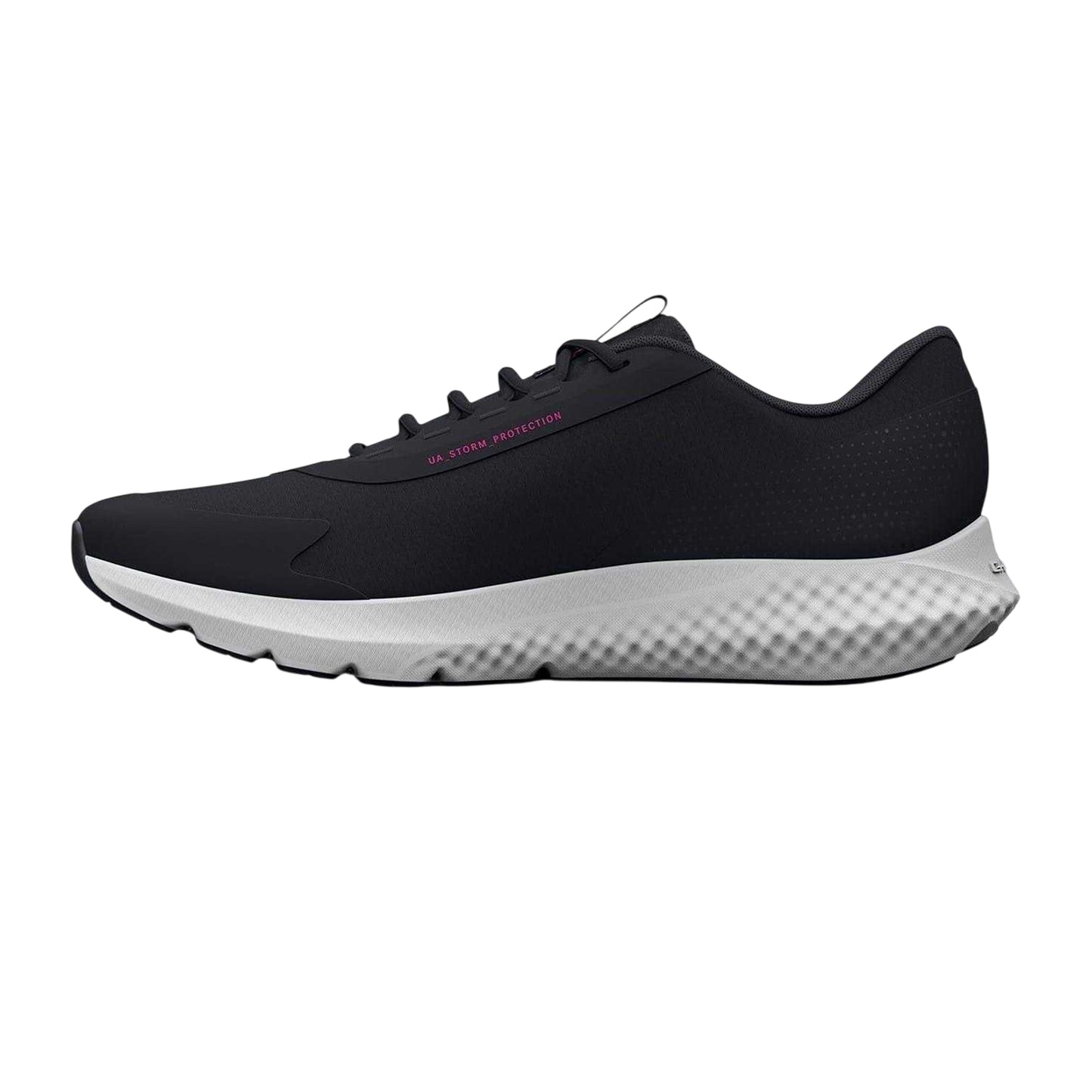 Black - Back - Under Armour Womens-Ladies Charged Rogue 3 Trainers