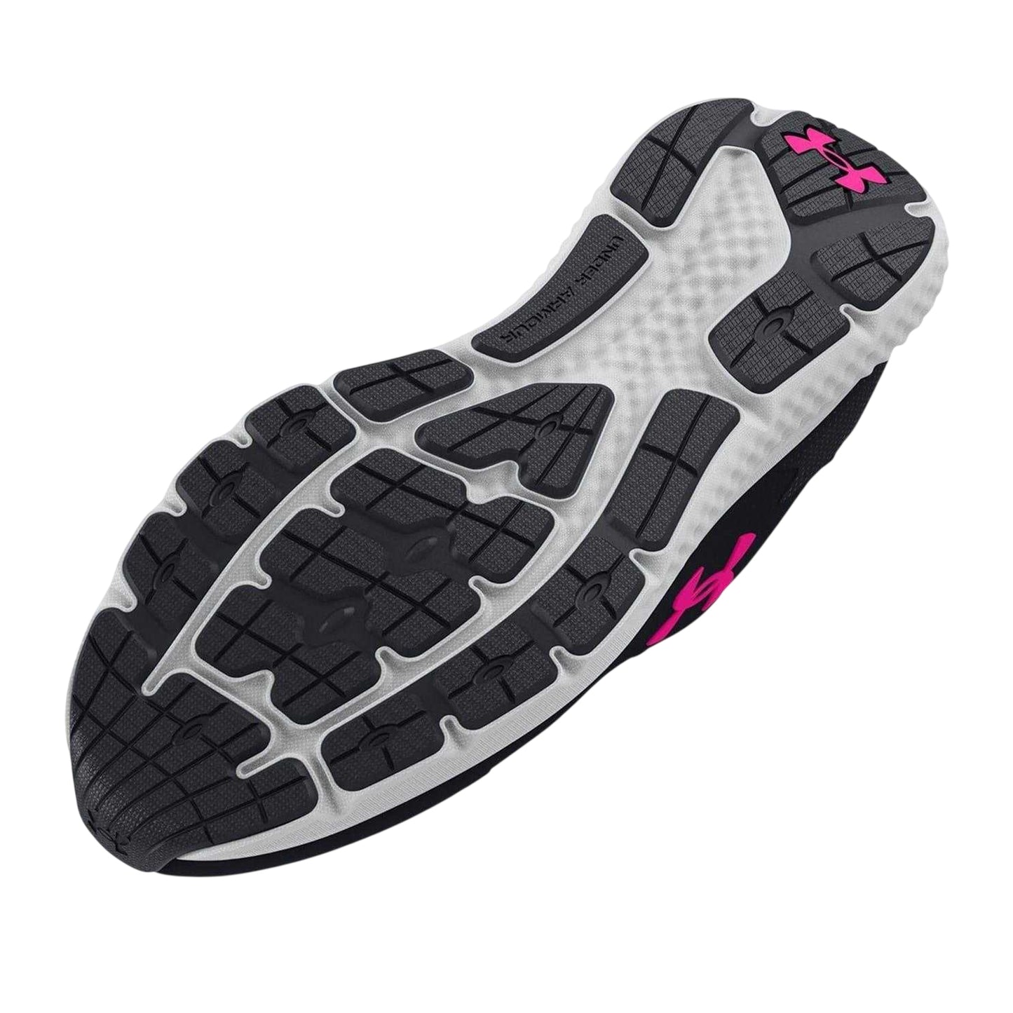 Black - Lifestyle - Under Armour Womens-Ladies Charged Rogue 3 Trainers