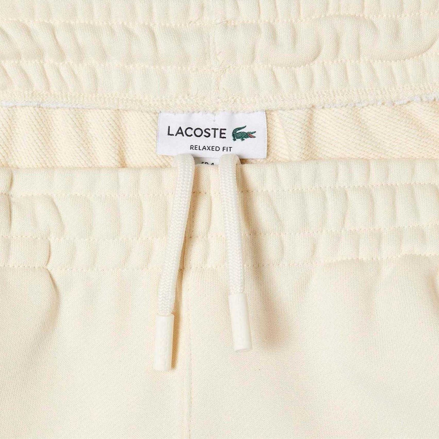 Cream - Lifestyle - Lacoste Mens Club Cotton Jogging Bottoms