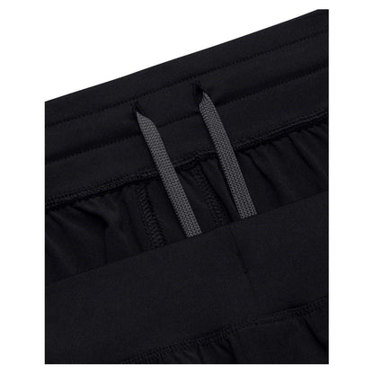 Black - Side - Under Armour Mens Project Rock Reflective Jogging Bottoms