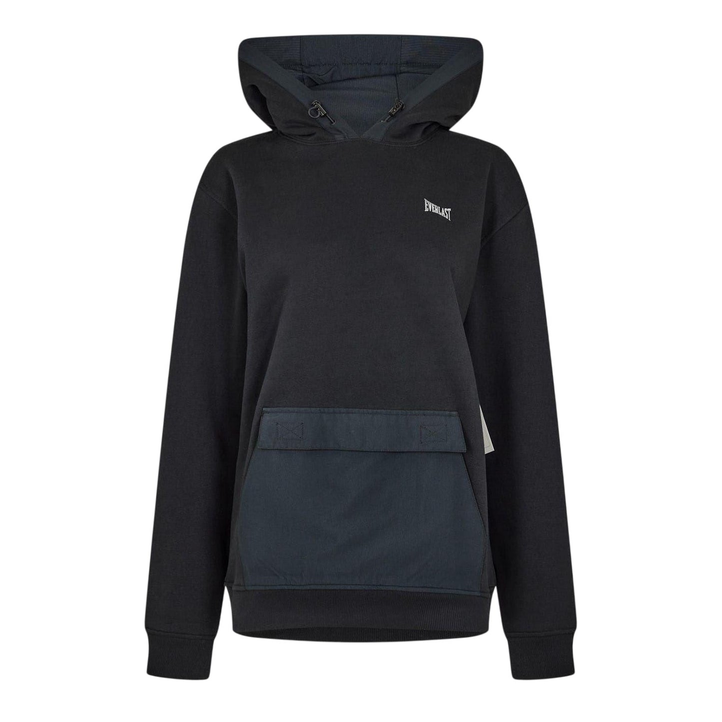 Black - Front - Everlast Womens-Ladies Utility Pocket Regular Hoodie