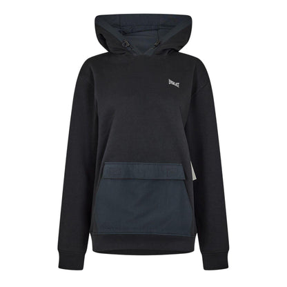 Black - Front - Everlast Womens-Ladies Utility Pocket Regular Hoodie
