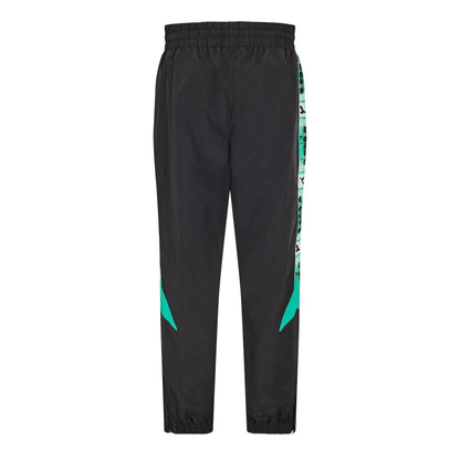 Purple - Back - Diadora Mens Colour Block Tracksuit Bottoms