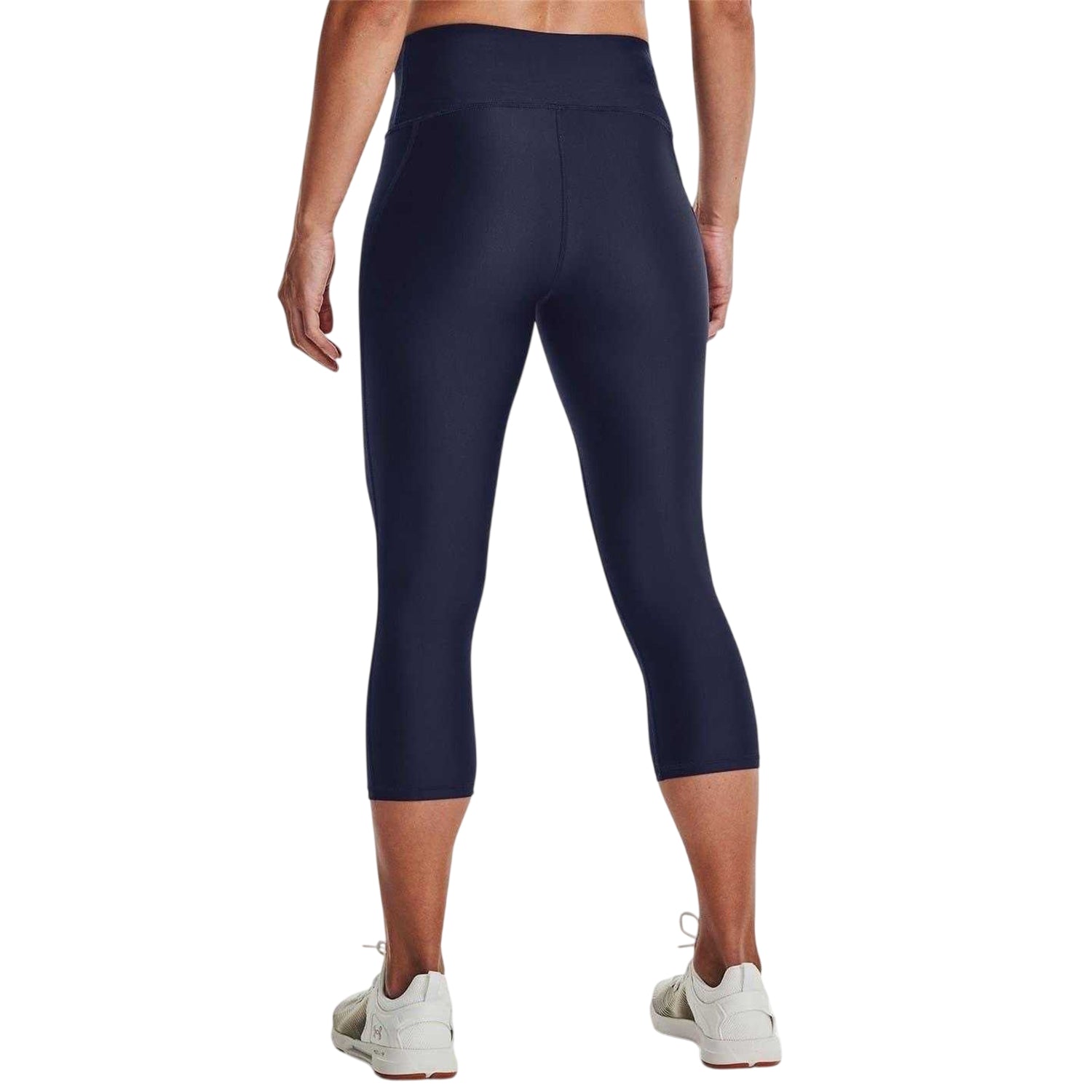Navy - Back - Under Armour Womens-Ladies Armour High Rise Leggings