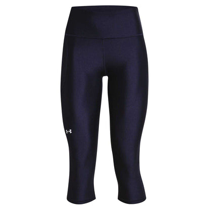 Navy - Front - Under Armour Womens-Ladies Armour High Rise Leggings