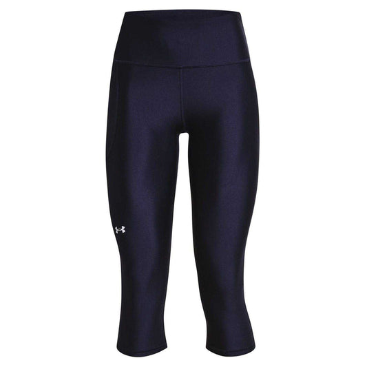 Navy - Front - Under Armour Womens-Ladies Armour High Rise Leggings