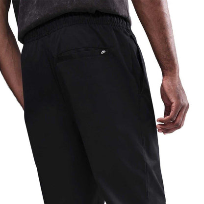 Black - Side - Nike Mens Club Tracksuit Bottoms