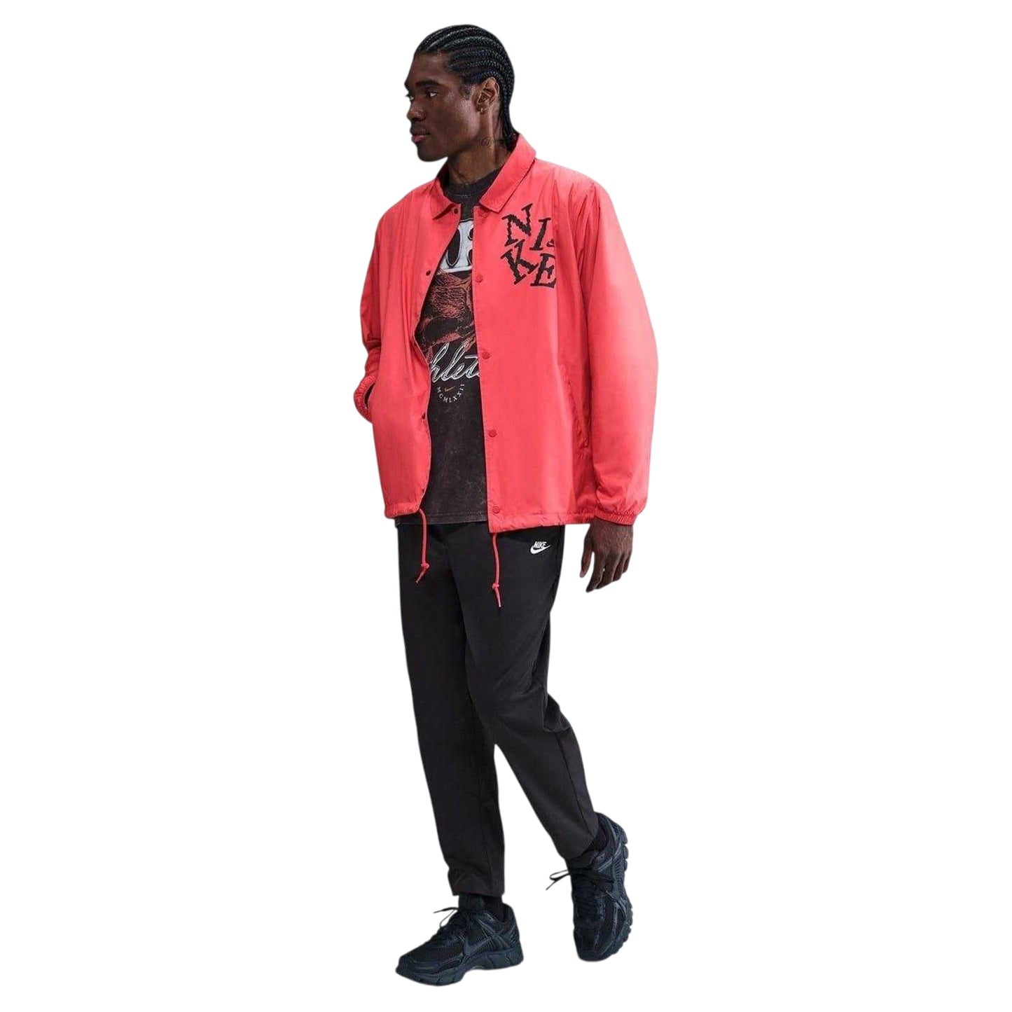 Black - Lifestyle - Nike Mens Club Tracksuit Bottoms