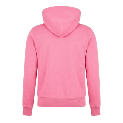 Pink - Back - Lacoste Mens Casual Pullover Hoodie