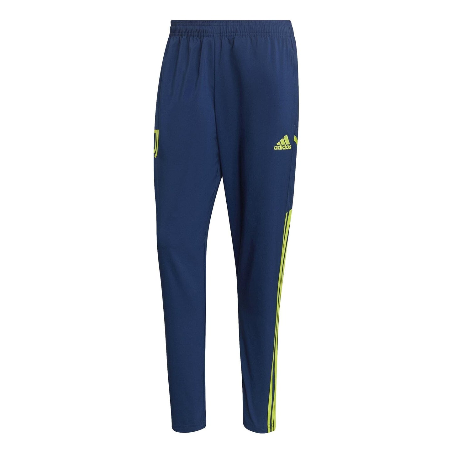 Blue - Front - Adidas Mens Juventus FC Tapered Tracksuit Bottoms