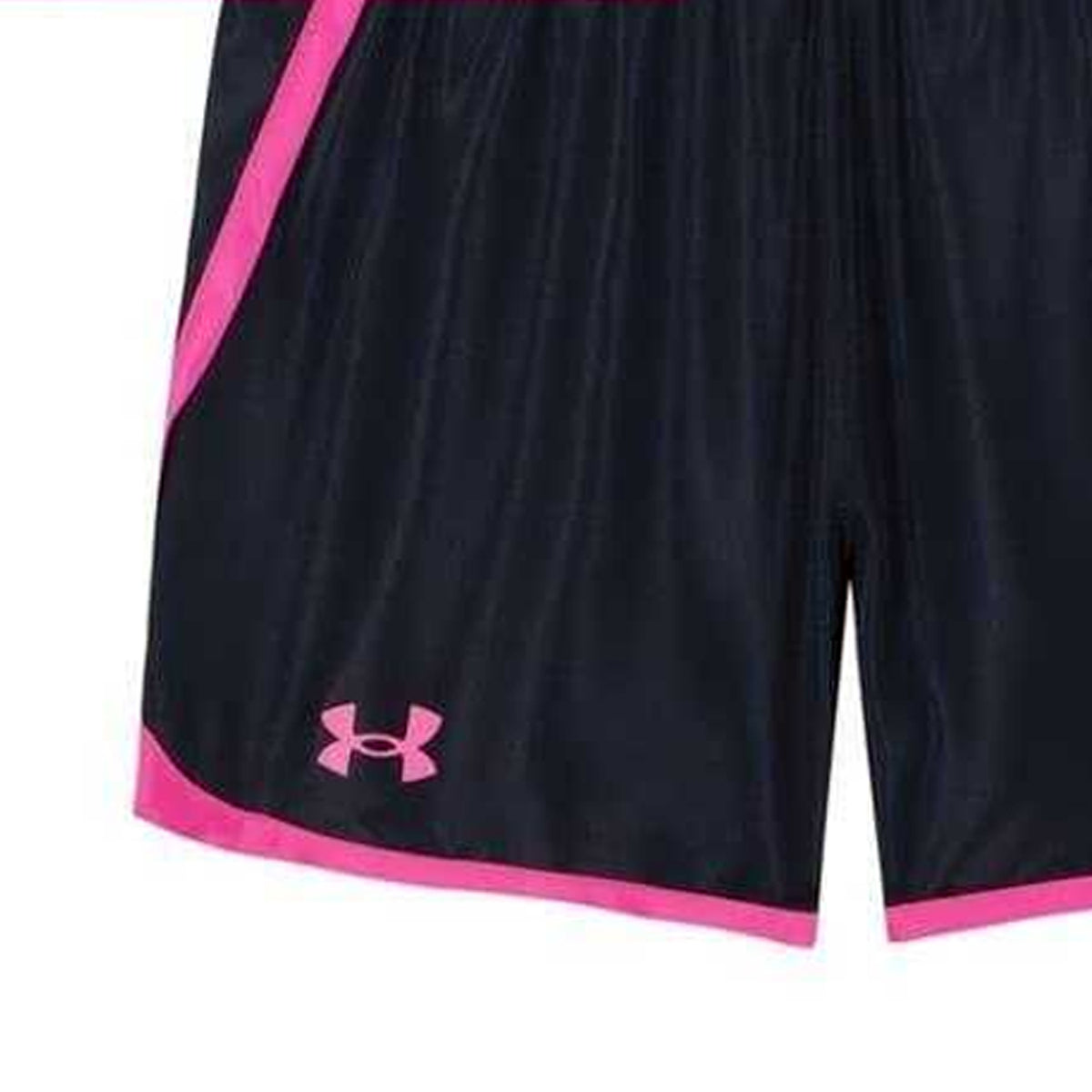 Pink - Lifestyle - Under Armour Girls Polyester Blend T-Shirt & Shorts Set