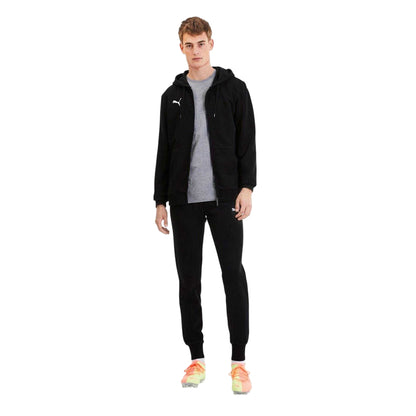Black - Pack Shot - Puma Mens TeamGoal 23 Casuals Hooded Jacket