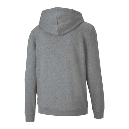 Grey - Back - Puma Mens TeamGoal 23 Casuals Hooded Jacket