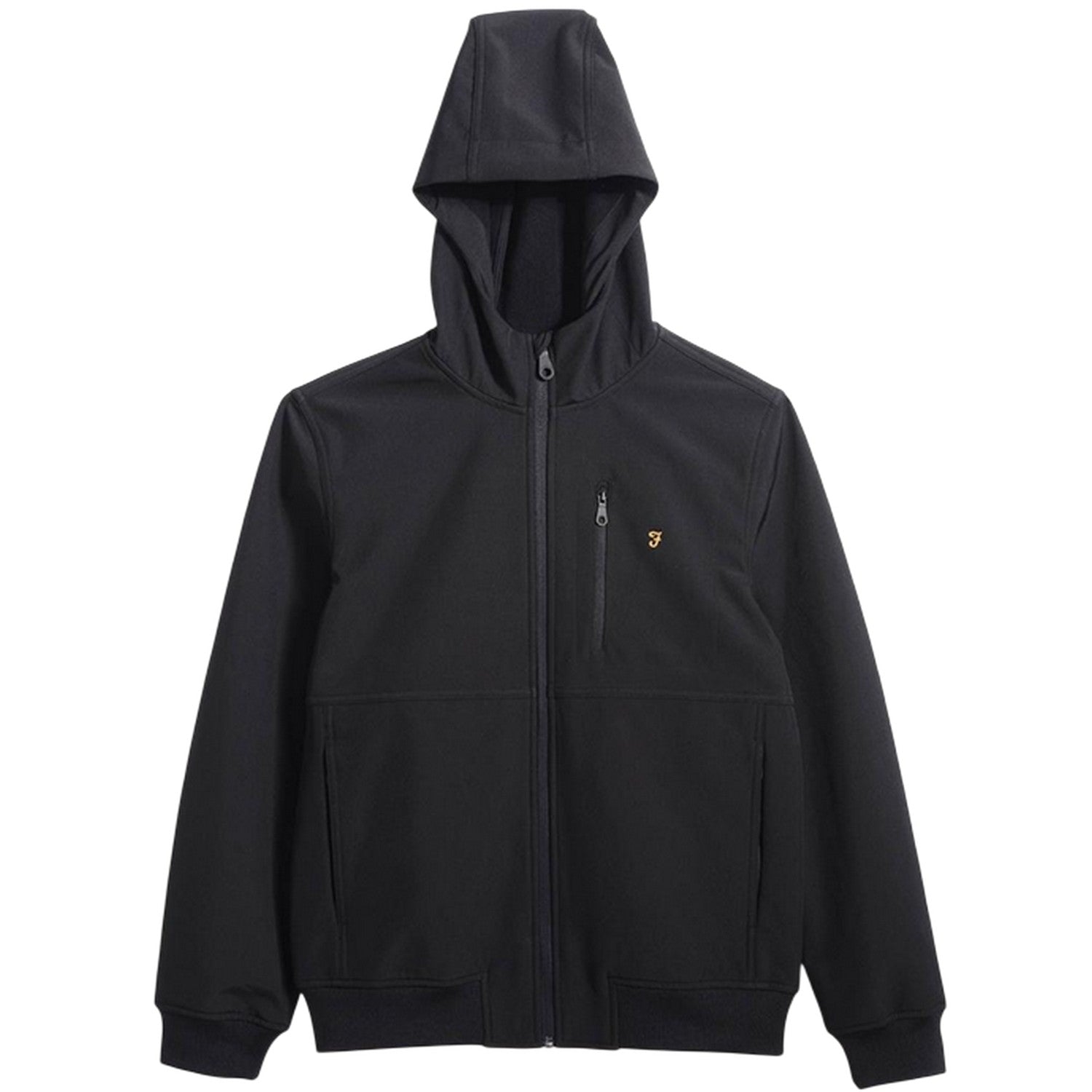 Black - Front - Farah Mens Softshell Sweatshirt
