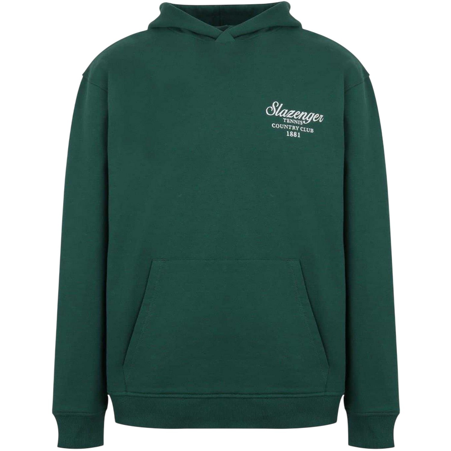 Green - Front - Slazenger Mens Hoodie