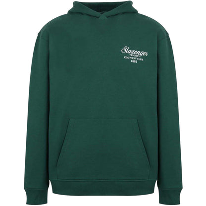 Green - Front - Slazenger Mens Hoodie