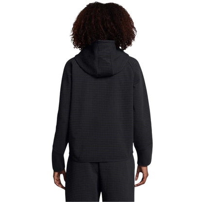 Black - Lifestyle - Under Armour Womens-Ladies Full Zip Hoodie
