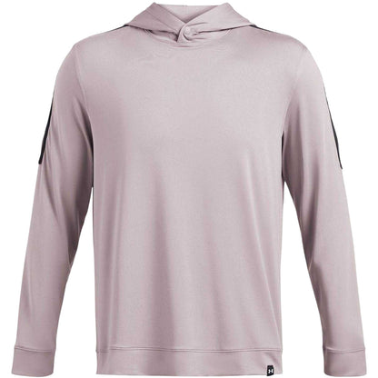 Grey - Front - Under Armour Mens Regular Hoodie