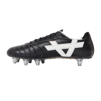 Black - Back - Oxford Mens Raptor Elite Rugby Boots