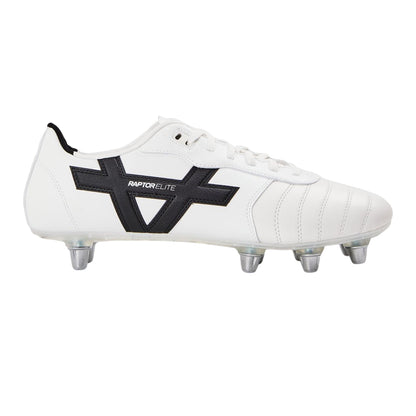 White - Front - Oxford Mens Raptor Elite Rugby Boots