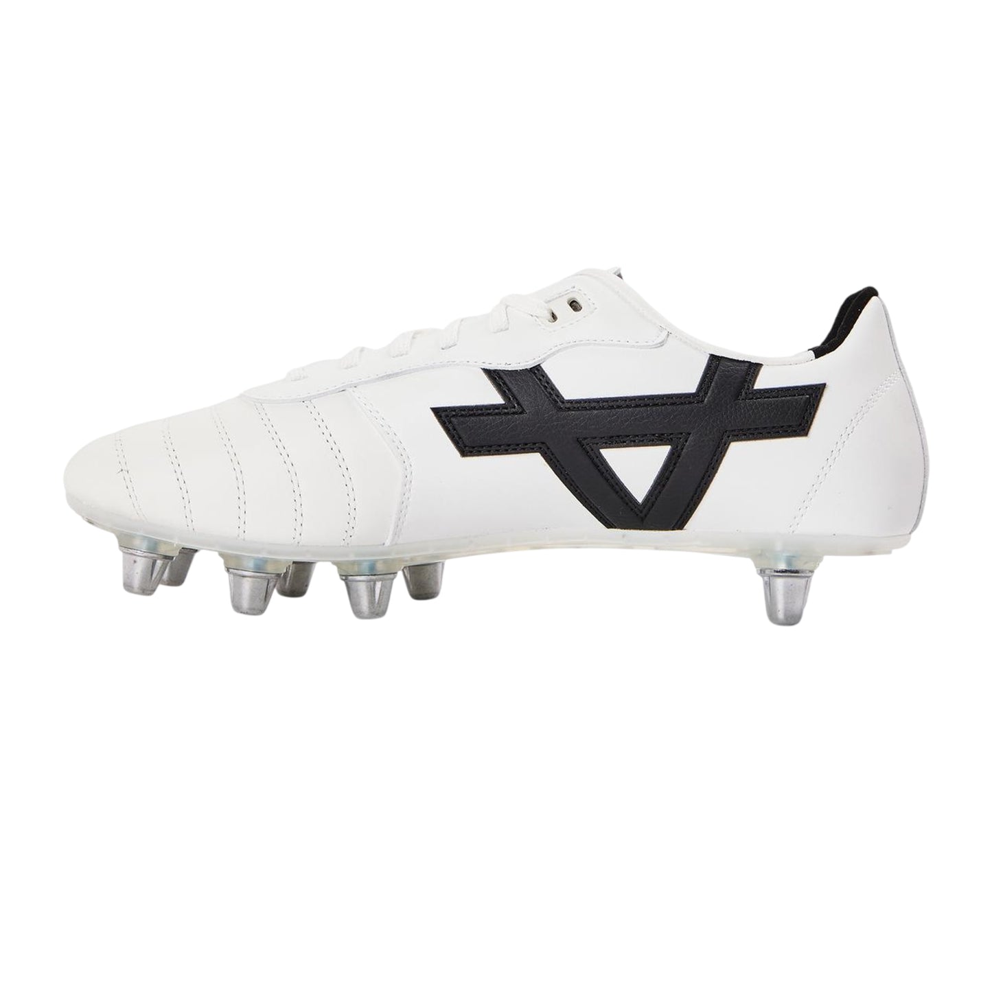 White - Back - Oxford Mens Raptor Elite Rugby Boots