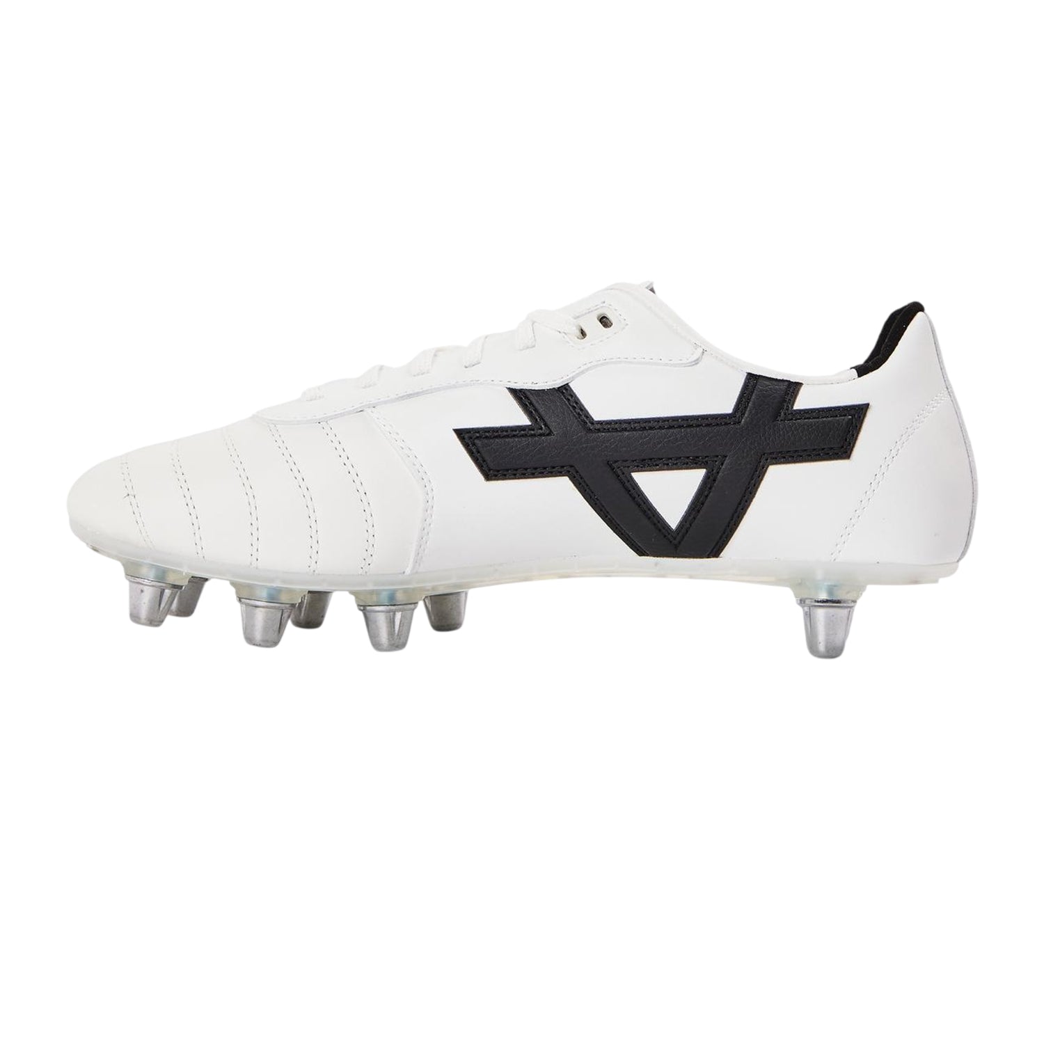 White - Back - Oxford Mens Raptor Elite Rugby Boots
