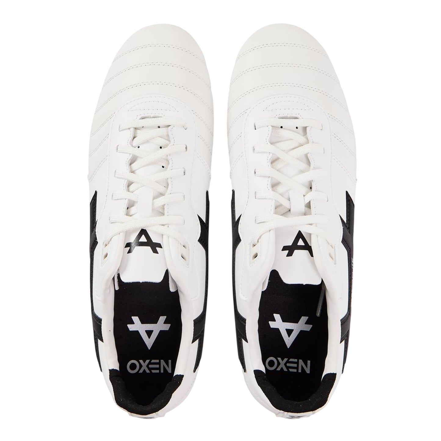 White - Side - Oxford Mens Raptor Elite Rugby Boots