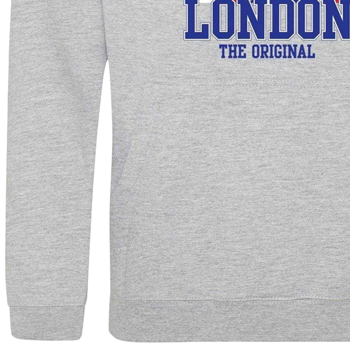 Grey - Lifestyle - Lonsdale Mens The Original Logo Hoodie