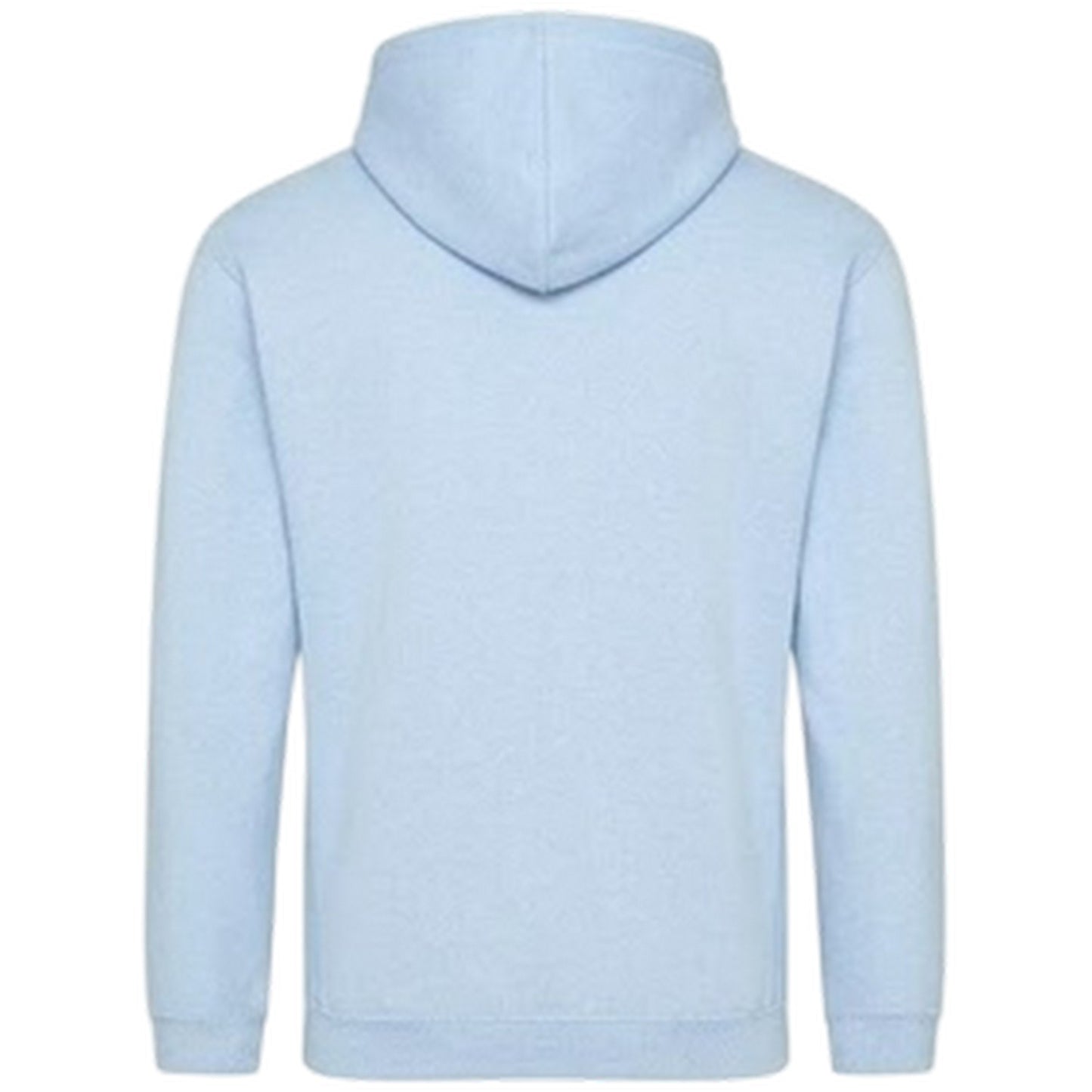 Sky Blue - Back - Lonsdale Mens Logo Pullover Hoodie