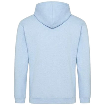 Sky Blue - Back - Lonsdale Mens Logo Pullover Hoodie