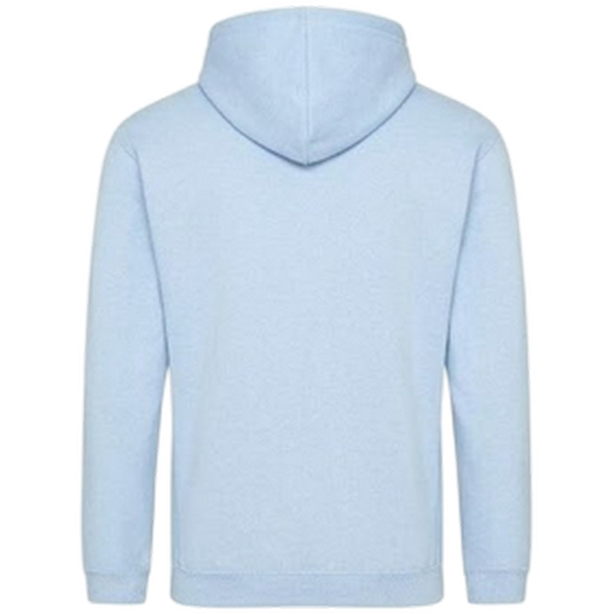 Sky Blue - Back - Lonsdale Mens Logo Pullover Hoodie