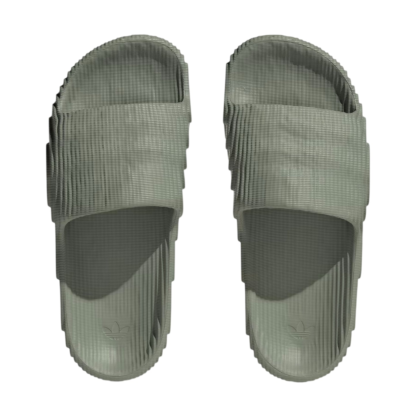 Silver Green - Lifestyle - Adidas Mens Island Club Adilette 22 Sandals