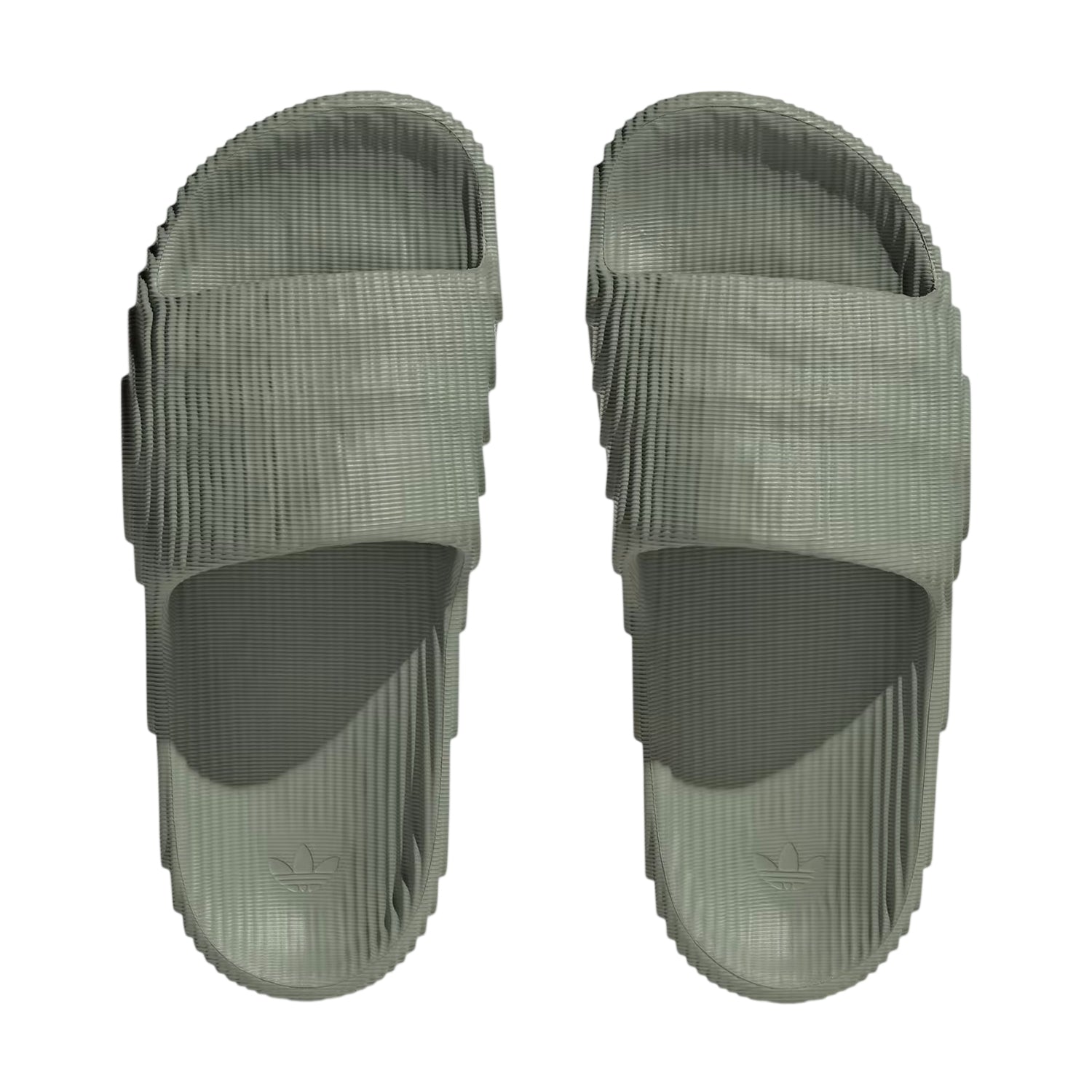 Silver Green - Lifestyle - Adidas Mens Island Club Adilette 22 Sandals