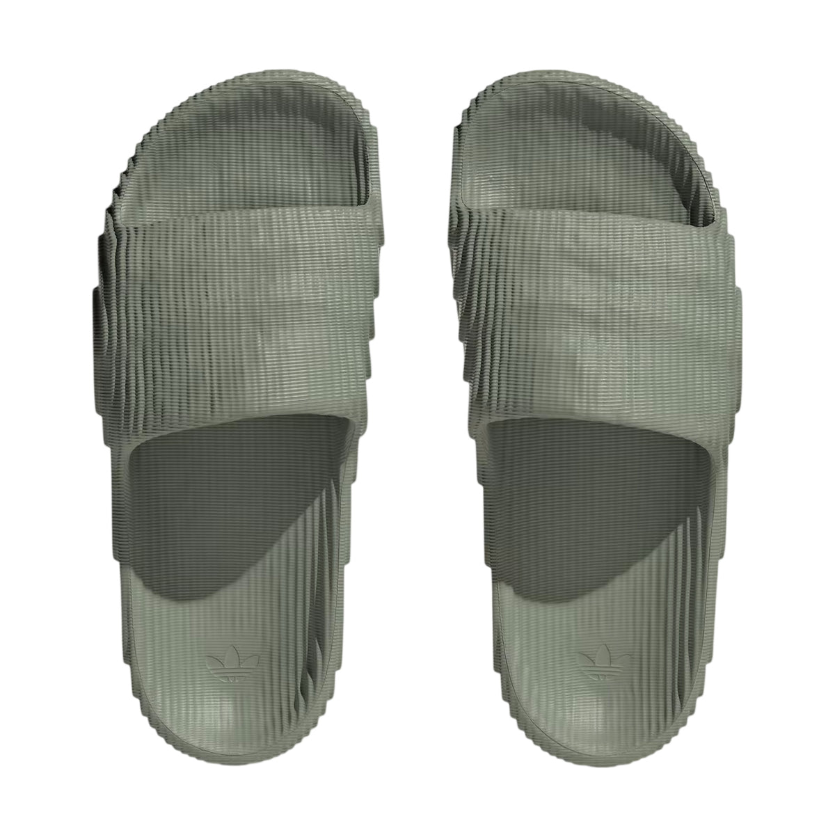 Silver Green - Lifestyle - Adidas Mens Island Club Adilette 22 Sandals