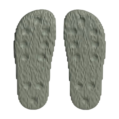 Silver Green - Pack Shot - Adidas Mens Island Club Adilette 22 Sandals