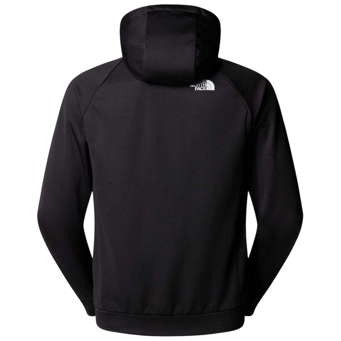 Black - Back - The North Face Mens Reaxion Sweat Jacket