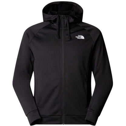 Black - Front - The North Face Mens Reaxion Sweat Jacket