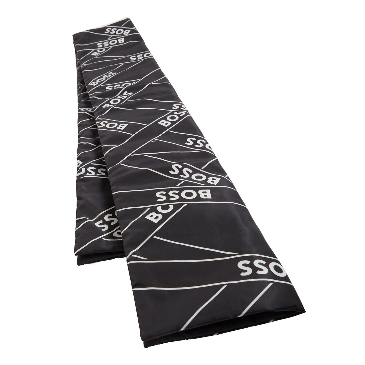 Black - Back - Boss Aroser All-Over Print Scarf