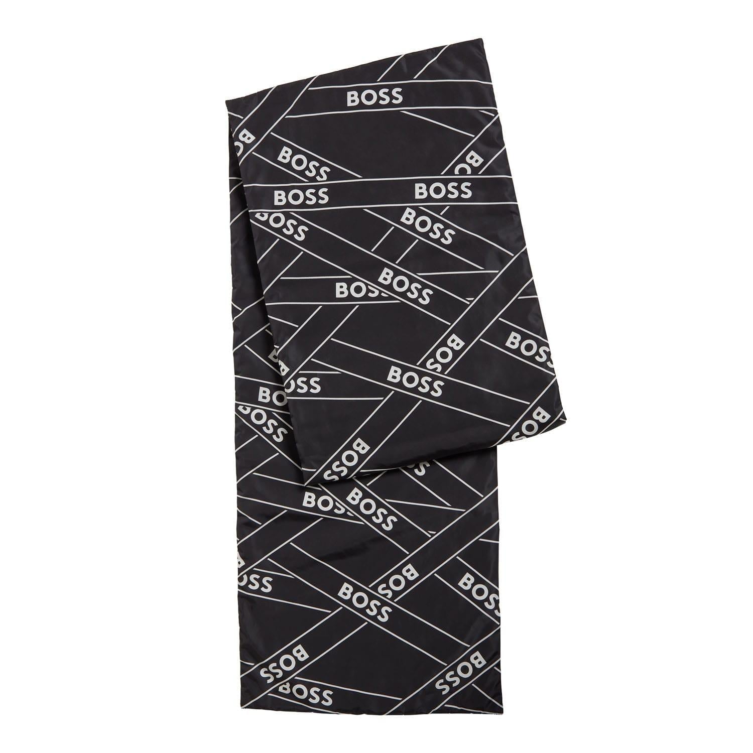 Black - Front - Boss Aroser All-Over Print Scarf