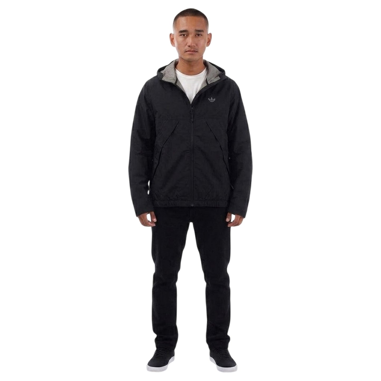 Black - Lifestyle - Adidas Mens Tech Shell Jacket