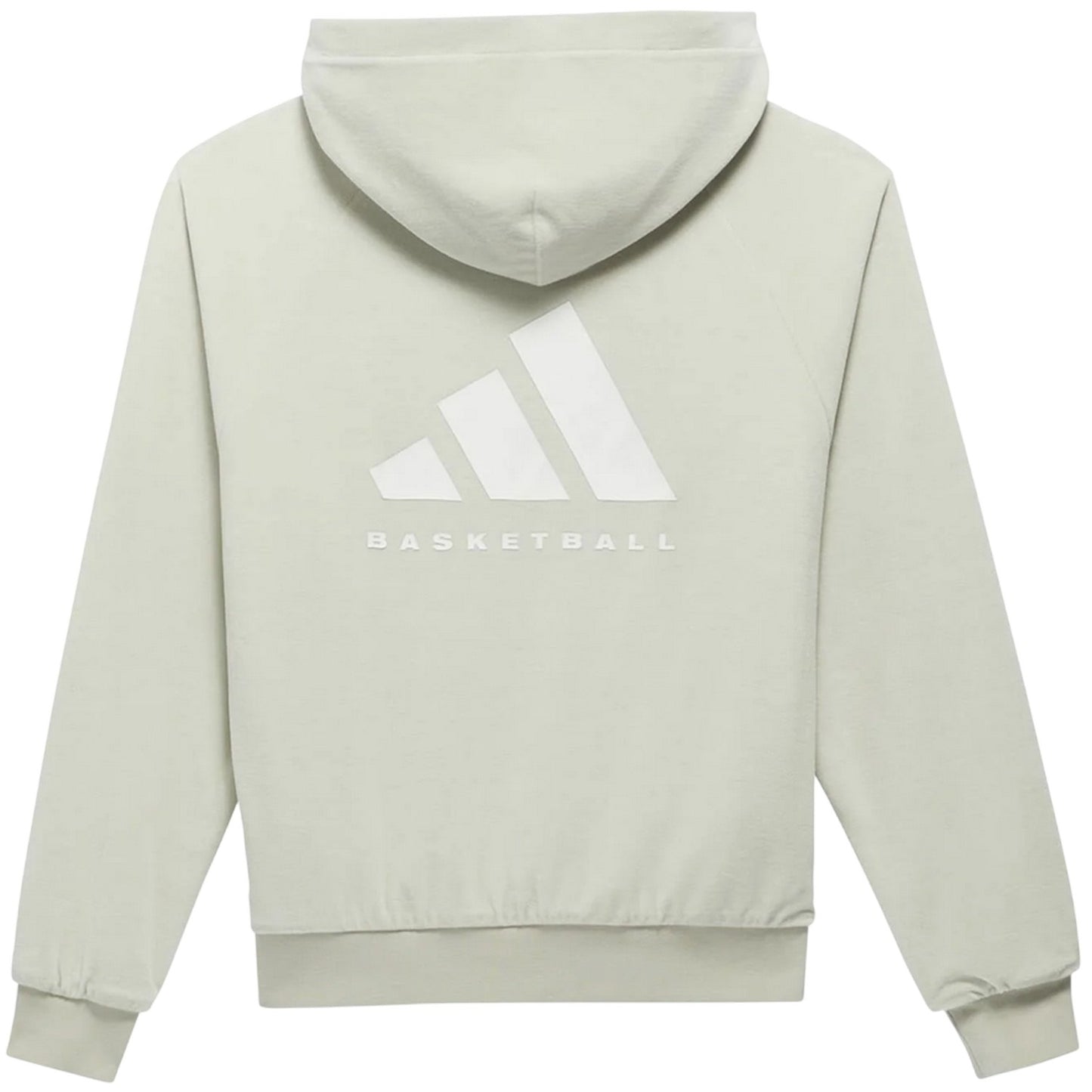 Green - Back - Adidas Mens Raglan Hoodie