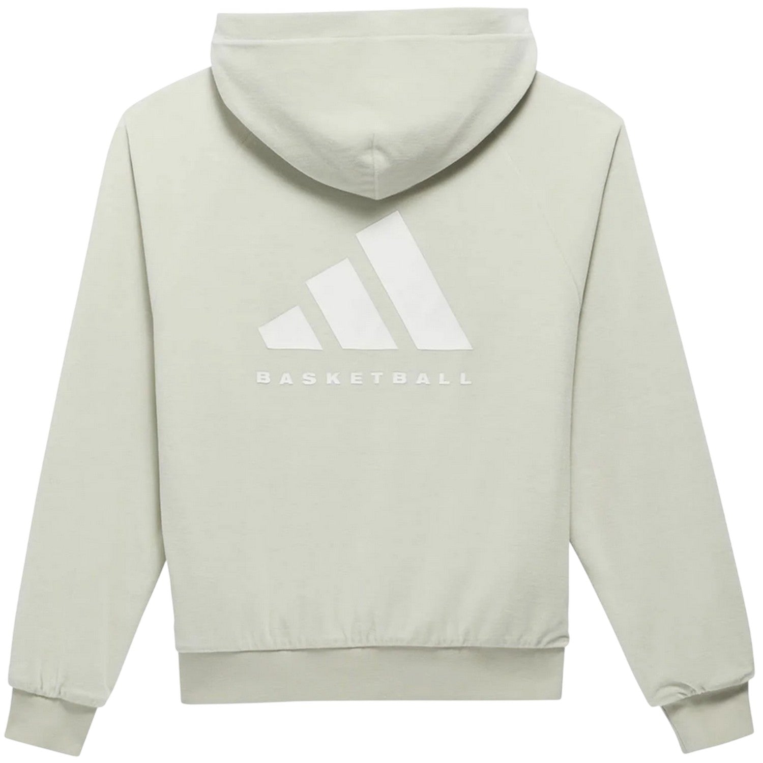 Green - Back - Adidas Mens Raglan Hoodie