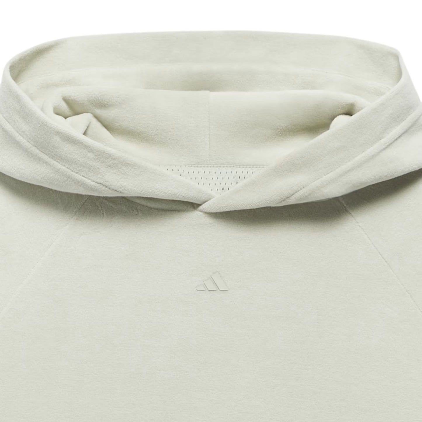 Green - Side - Adidas Mens Raglan Hoodie